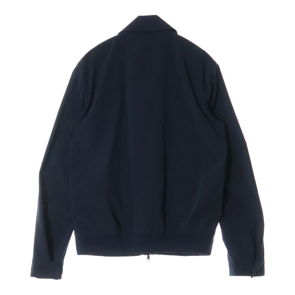 MONTEDORO(モンテドーロ) Packable Unlined Jacket ナイロンジップアップジャケット ブラック 63M025