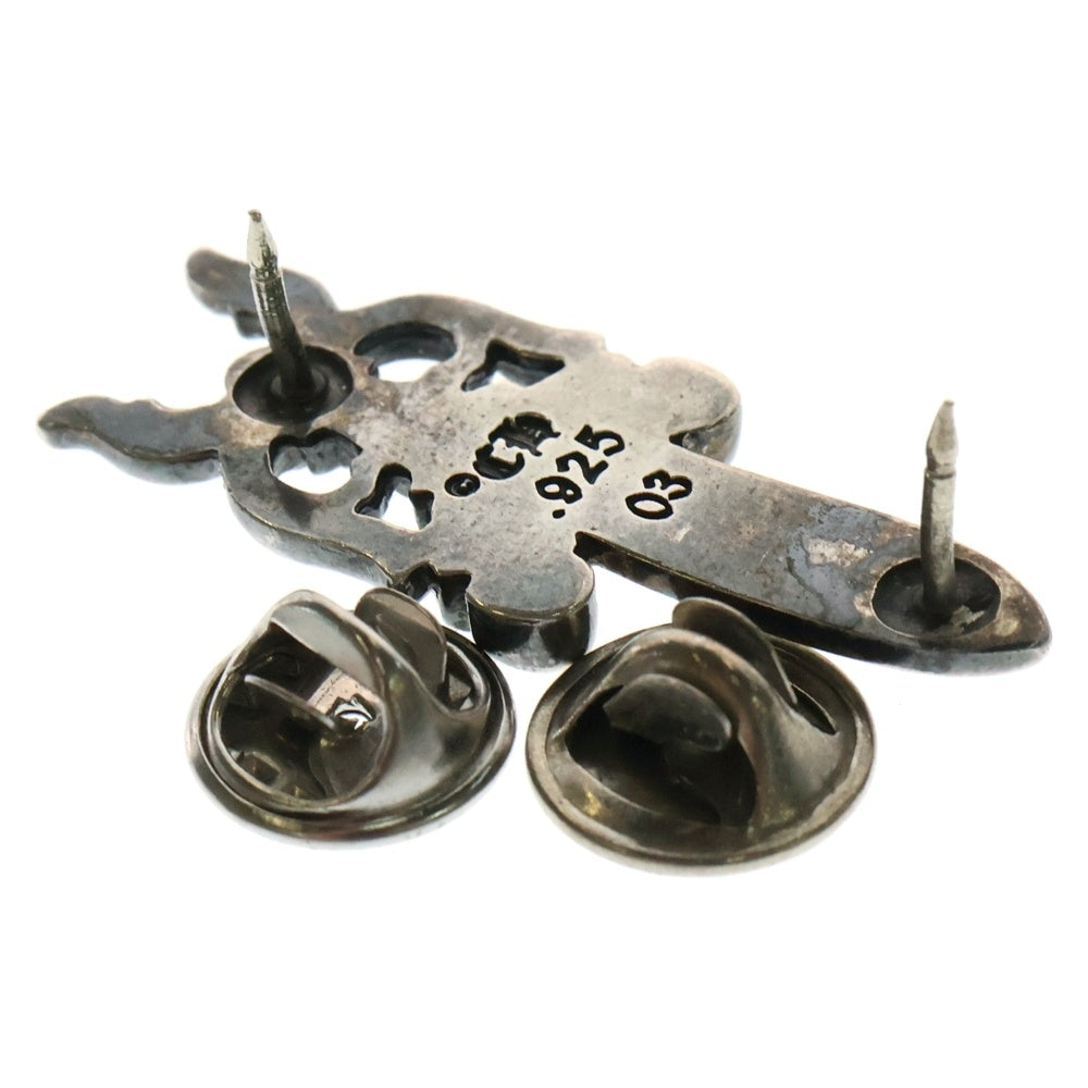 CHROME HEARTS(クロムハーツ) PIN 10 DAGGER スティックピン 10ダガー ピンバッジ シルバー