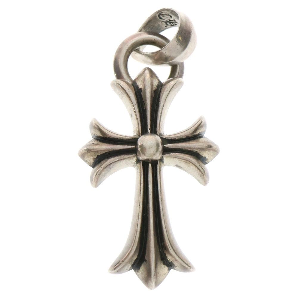 CHROME HEARTS(クロムハーツ) CH CRS SML W/BALE Wベイル スモールCHクロス ペンダントトップ シルバー BCA218