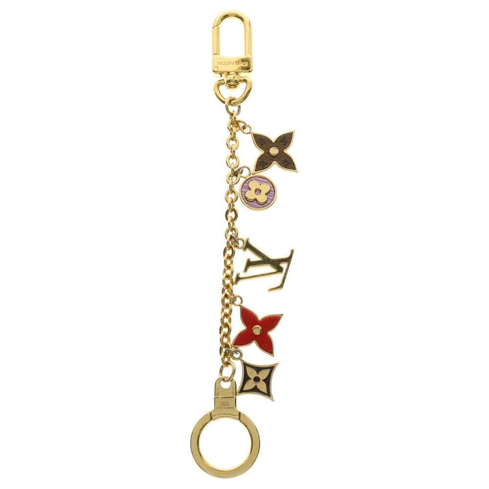 LOUIS VUITTON(ルイヴィトン) LVロゴ&モノグラムチャーム キーホルダー M00540 ゴールド