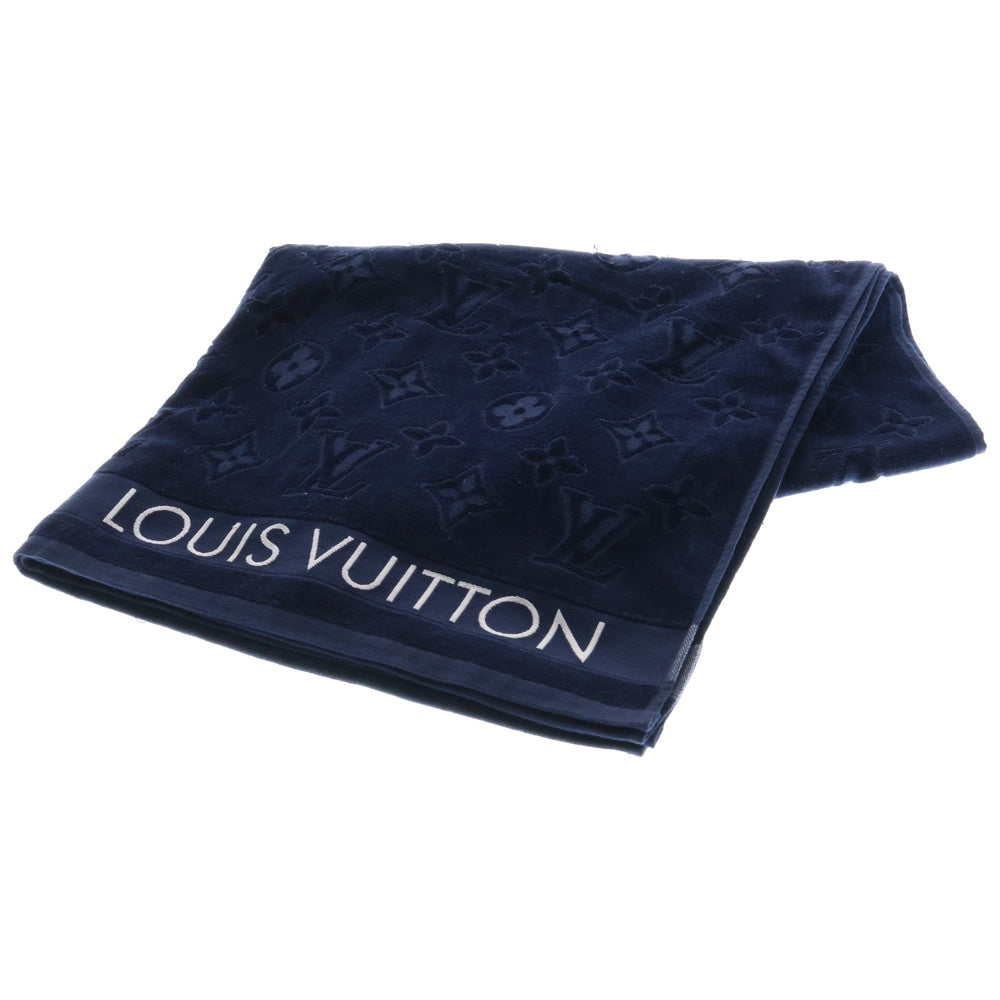 LOUIS VUITTON(ルイヴィトン) ドラ ドゥ バン LV バケーション RV1213 ビーチタオル M77781 ネイビー