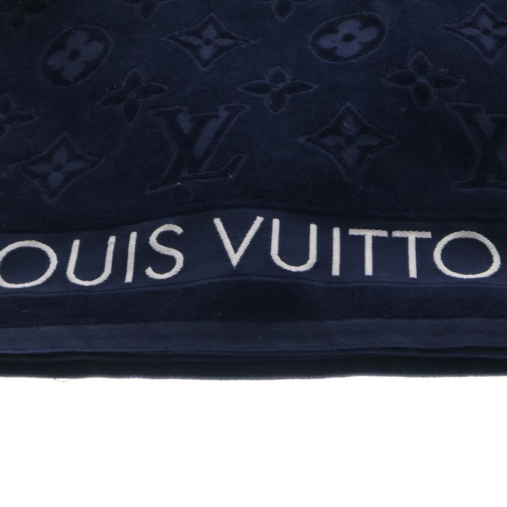 LOUIS VUITTON(ルイヴィトン) ドラ ドゥ バン LV バケーション RV1213 ビーチタオル M77781 ネイビー