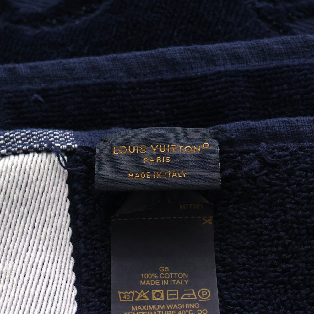 LOUIS VUITTON(ルイヴィトン) ドラ ドゥ バン LV バケーション RV1213 ビーチタオル M77781 ネイビー