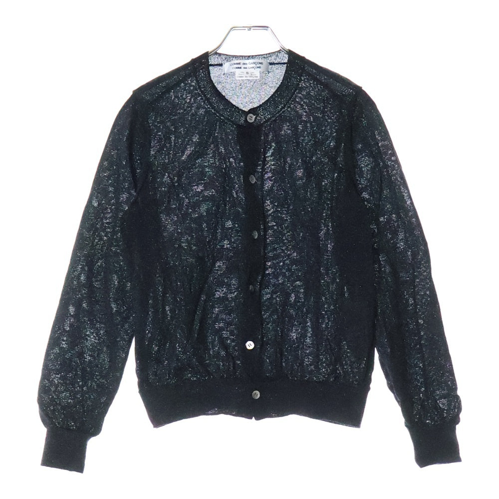 COMME des GARCONS COMME des GARCONS(コムデギャルソンコムデギャルソン) 23SS ナイロン 長袖カーディガン ブラック RK-N509 レディース