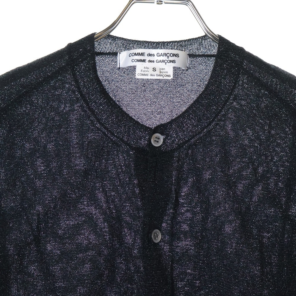 COMME des GARCONS COMME des GARCONS(コムデギャルソンコムデギャルソン) 23SS ナイロン 長袖カーディガン ブラック RK-N509 レディース