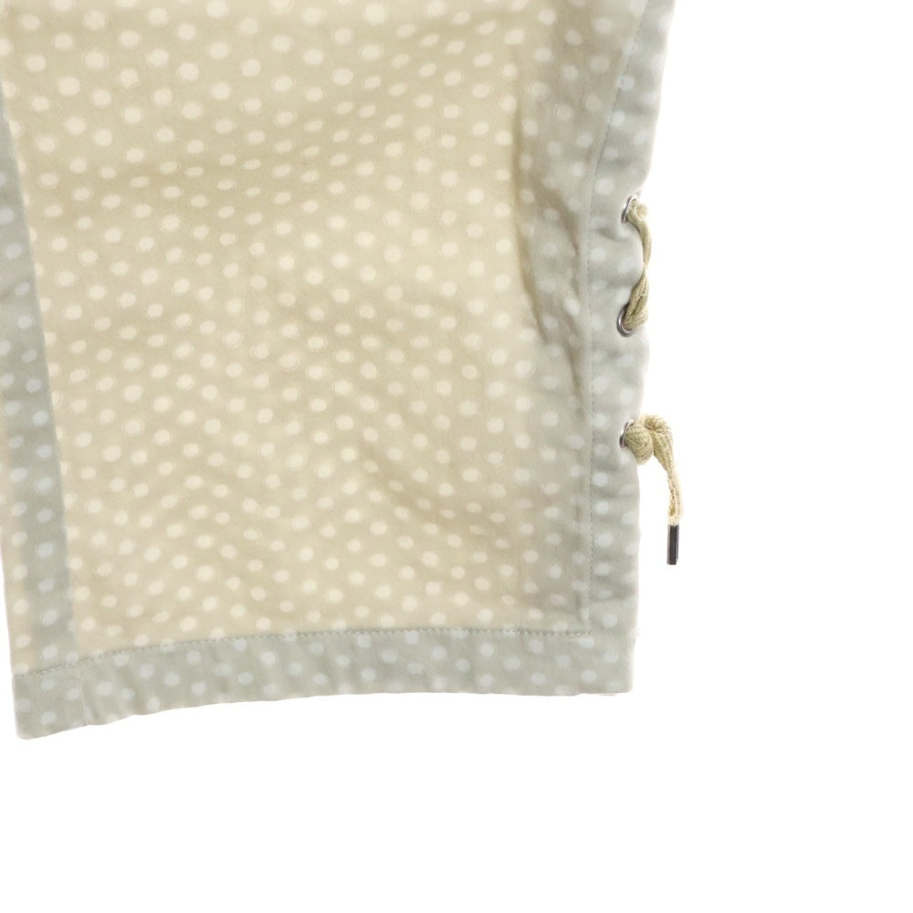 Calvin Klein Jeans(カルバンクラインジーンズ) ドット柄 クロップドパンツ デニムパンツ 495735 アイボリー レディース