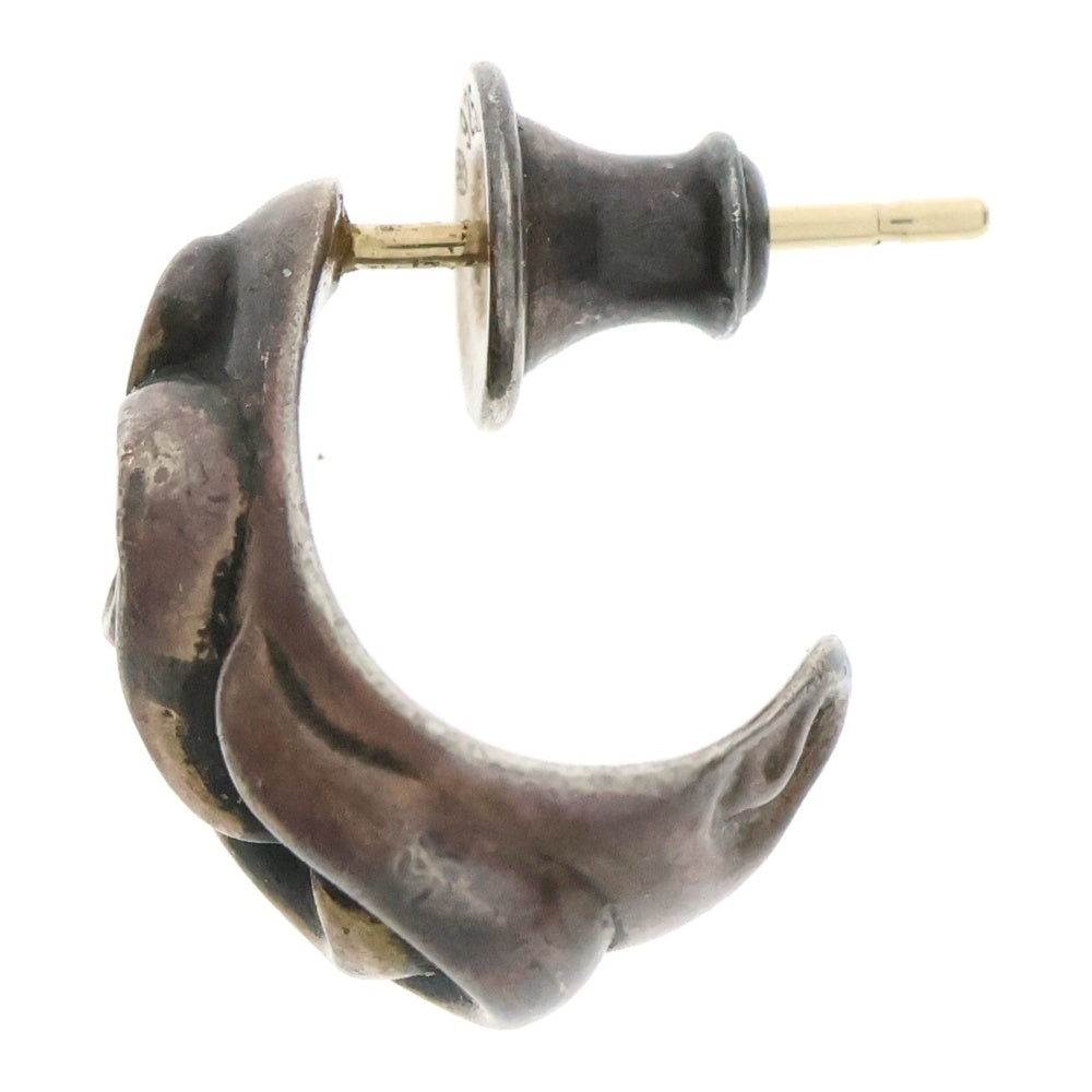 CHROME HEARTS(クロムハーツ) CARVED TEARDROP カーブドティアドロップ シルバーピアス