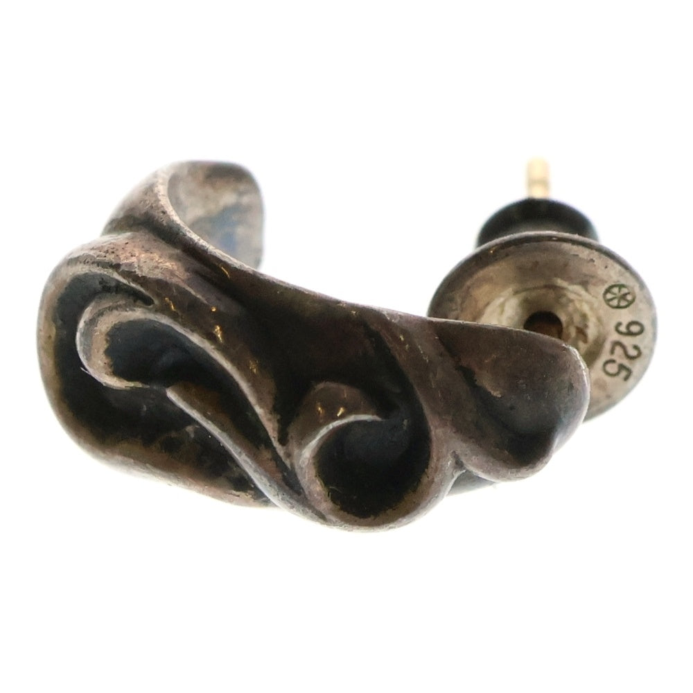 CHROME HEARTS(クロムハーツ) CARVED TEARDROP カーブドティアドロップ シルバーピアス
