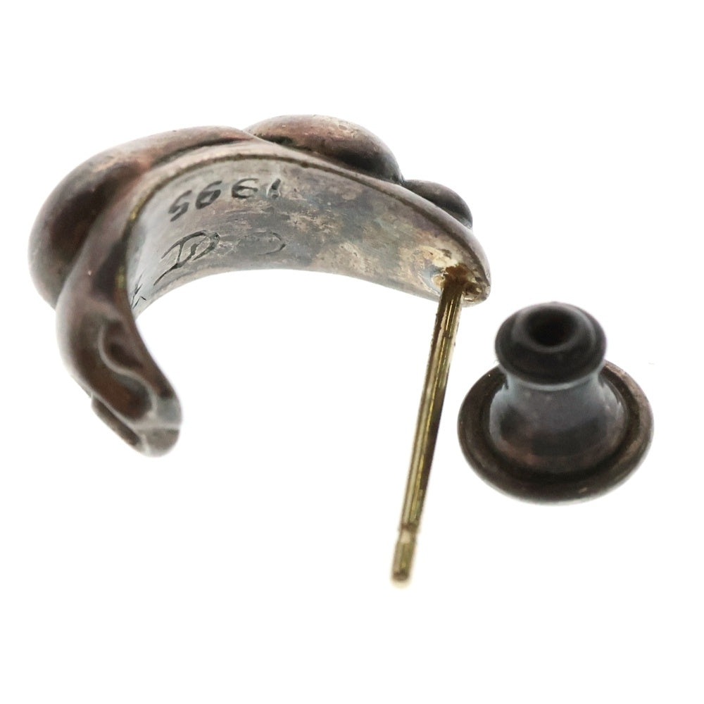 CHROME HEARTS(クロムハーツ) CARVED TEARDROP カーブドティアドロップ シルバーピアス