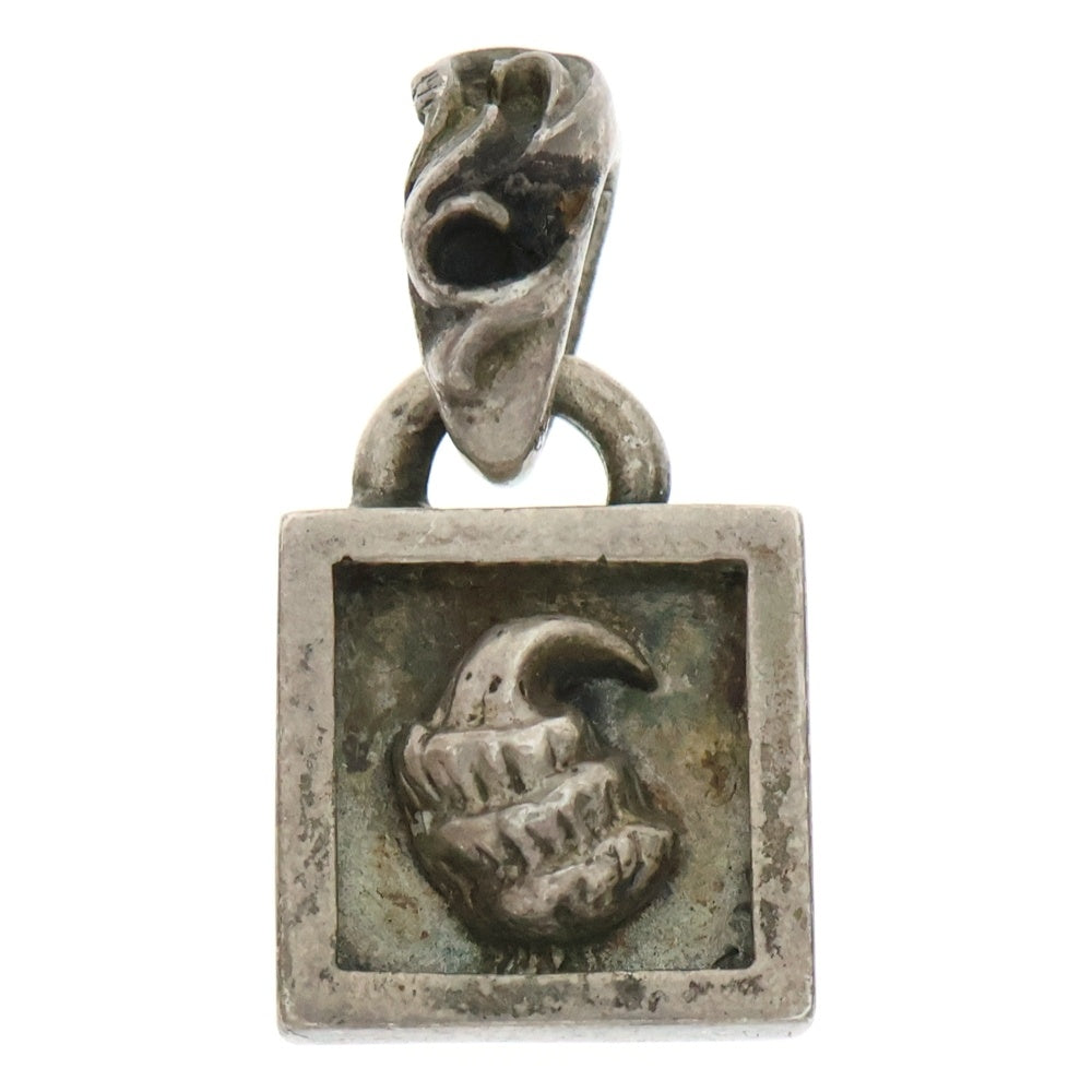 CHROME HEARTS(クロムハーツ) FRAMED CROW フレームドクロウ チャーム シルバーネックレス シルバー