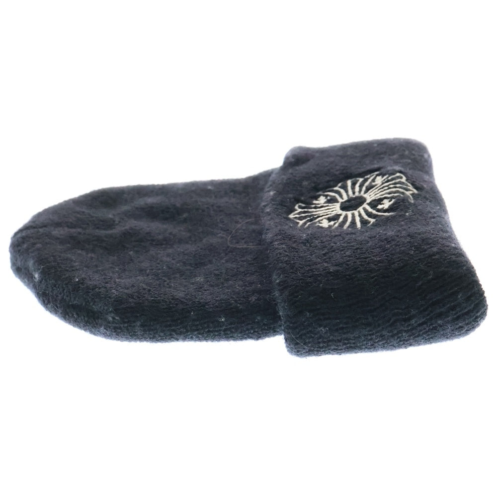 CHROME HEARTS(クロムハーツ) WOOL WATCH CAP ウールワッチキャップ CHプラス刺繍ビーニー帽子 ブラック