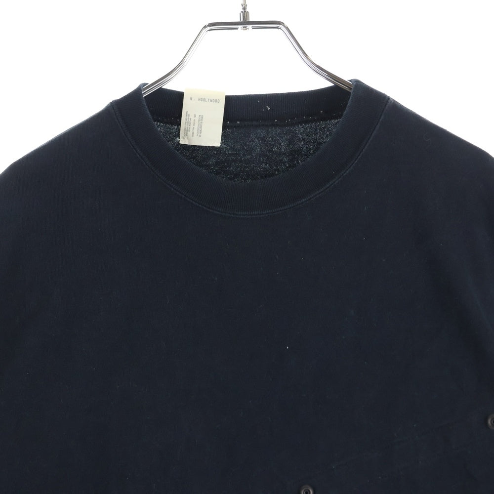 N.HOOLYWOOD(エヌハリウッド) 20SS S/S T-SHIRTS クルーネック半袖Tシャツ 1201-CS22-045 ブラック