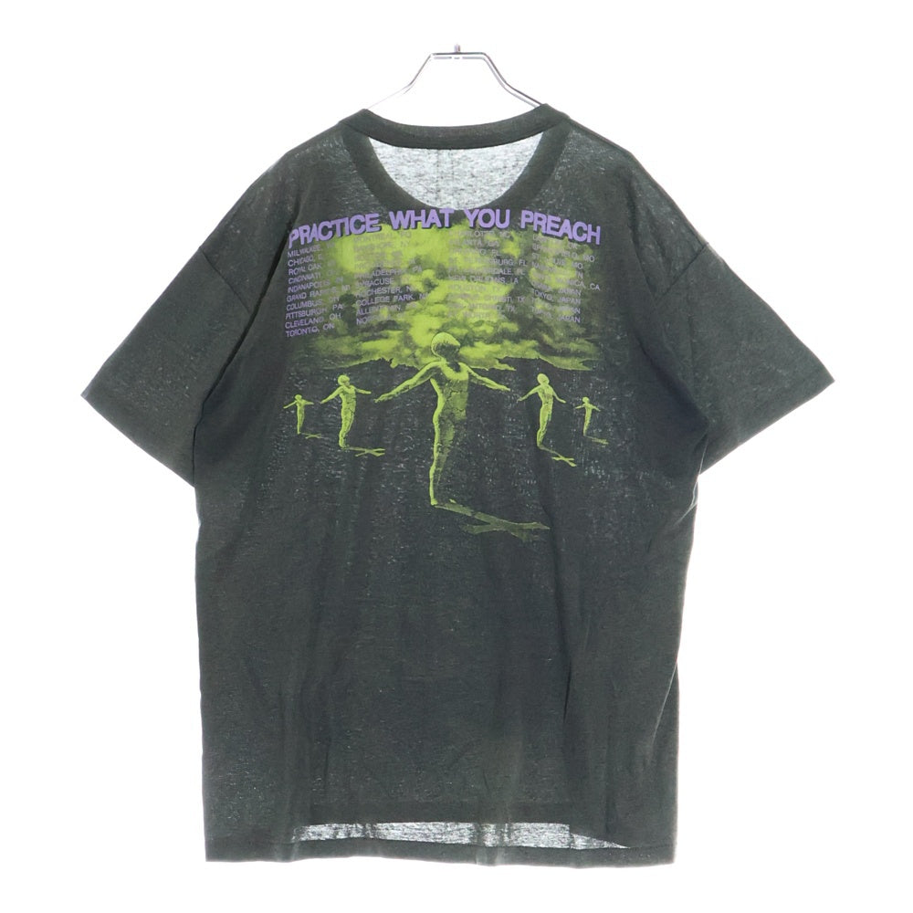 VINTAGE(ヴィンテージ) TESTAMENT テスタメント プリント 半袖クルーネックTシャツカットソー グレー