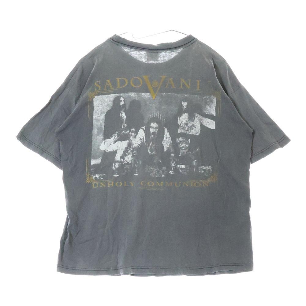VINTAGE(ヴィンテージ) 90s CRADLE OF FILTH クレイドルオブフィルス 半袖 カットソー Tシャツ ブラック半袖Tシャツ グレー
