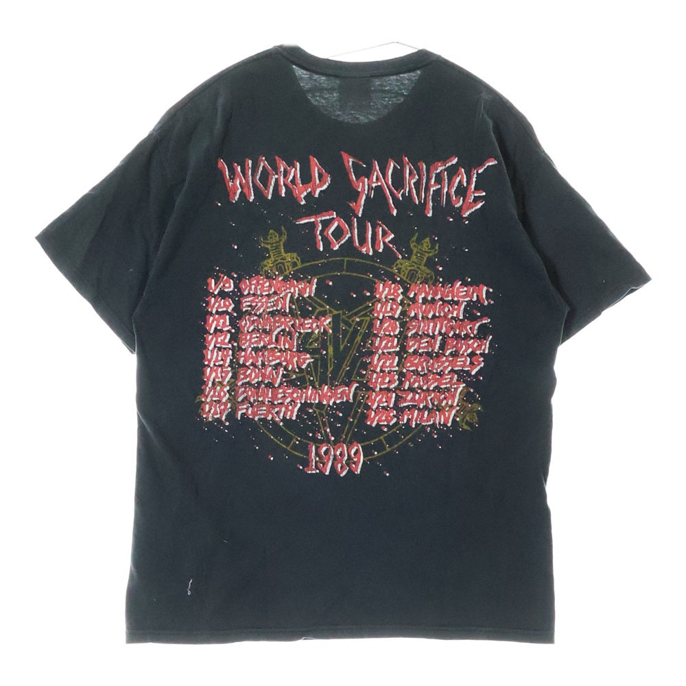VINTAGE(ヴィンテージ) 00s SLAYER TEE スレイヤー 両面プリント 半袖クルーネックTシャツカットソー ブラック