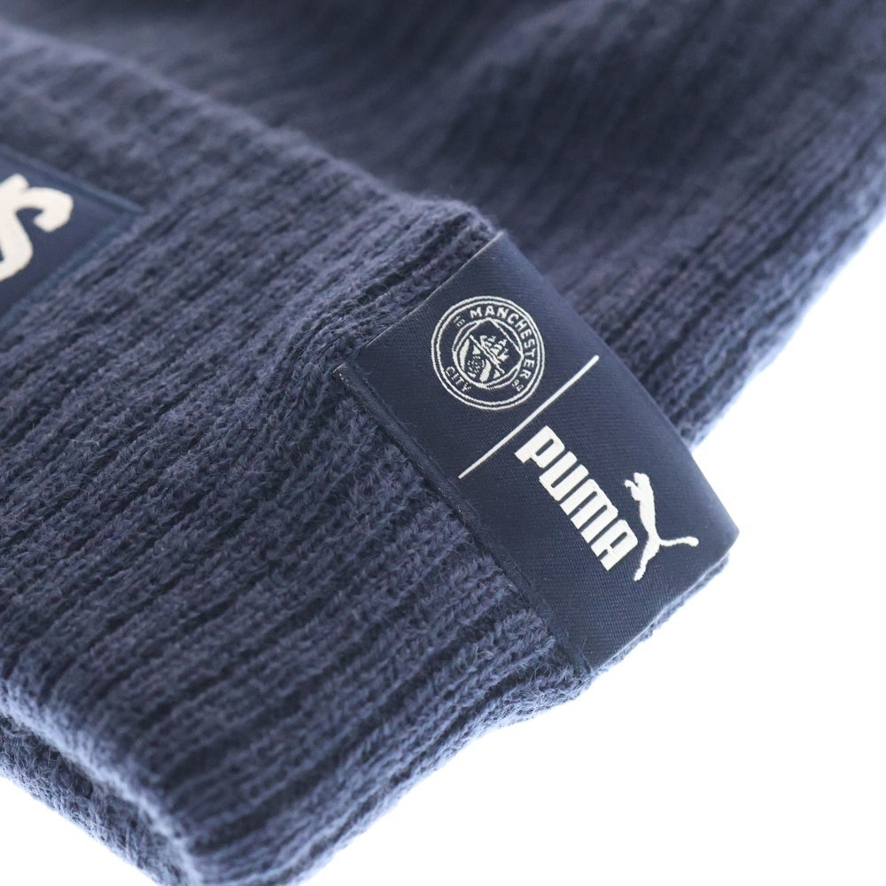 PUMA(プーマ) Manchester City FtblCulture Beanie ビーニー ネイビー