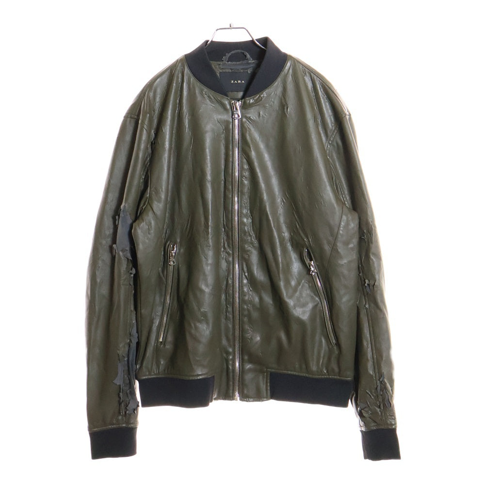 ZARA(ザラ) フェイクレザージャケット