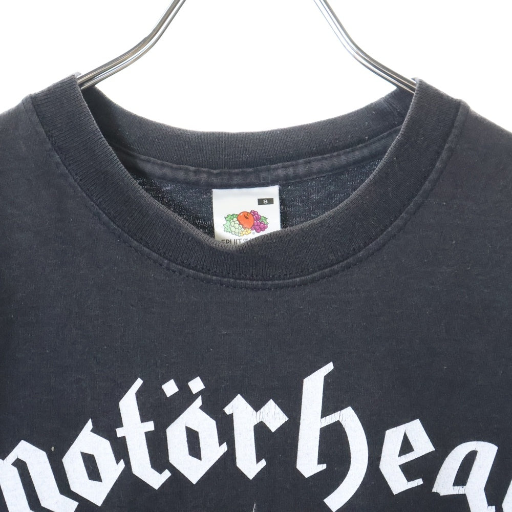 VINTAGE(ヴィンテージ) 03s MOTORHEAD TEE モーターヘッド FRUITSタグ プリントバンドTシャツ 半袖クルーネックカットソー ブラック