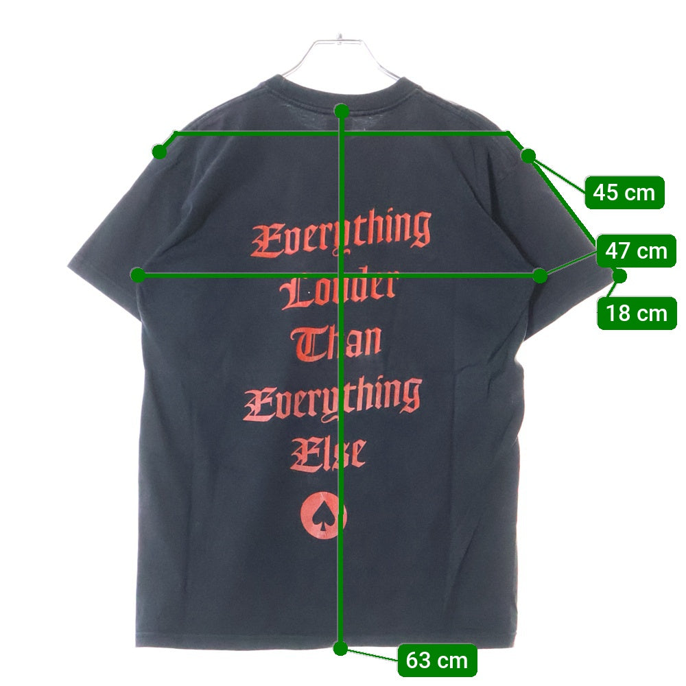 VINTAGE(ヴィンテージ) 03s MOTORHEAD TEE モーターヘッド FRUITSタグ プリントバンドTシャツ 半袖クルーネックカットソー ブラック