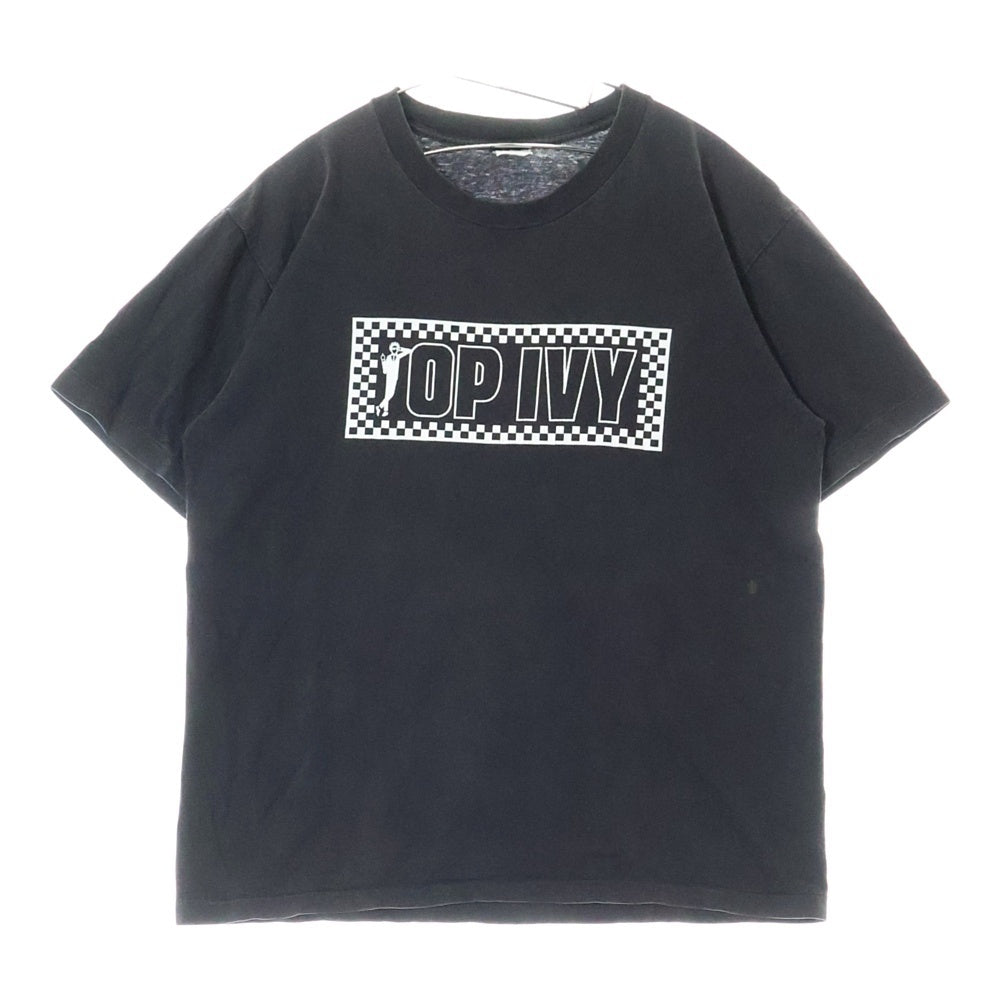 VINTAGE(ヴィンテージ) OPERATION IVY TEE オペレーション アイビー プリント クルーネック半袖カットソー ブラック