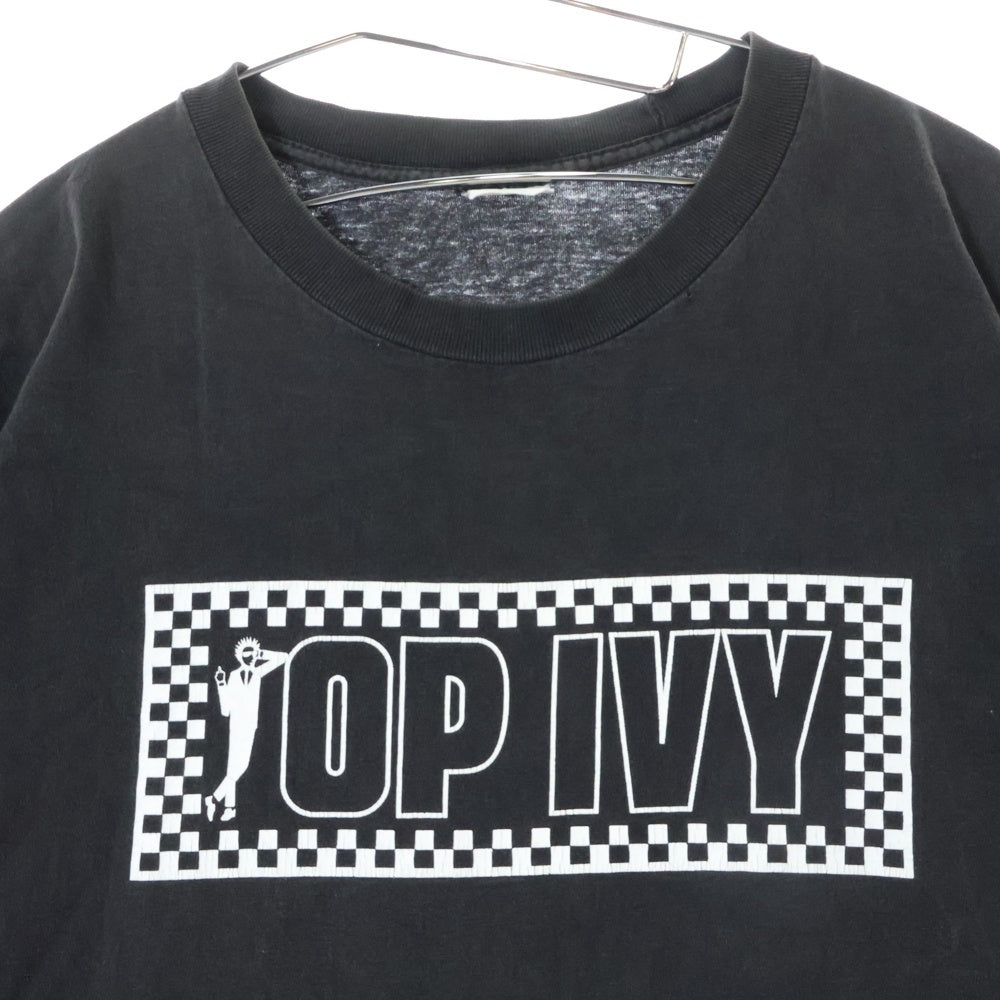 VINTAGE(ヴィンテージ) OPERATION IVY TEE オペレーション アイビー プリント クルーネック半袖カットソー ブラック