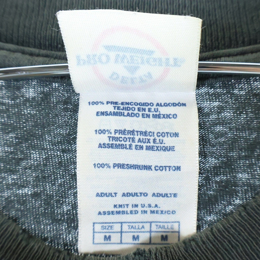 VINTAGE(ヴィンテージ) 90s SOCIAL DISTORTION TEE ソーシャルディストーション バンド プリントクルーネック 半袖Tシャツカットソー ブラック