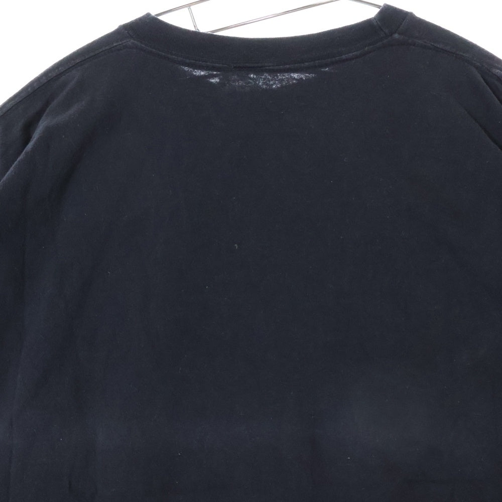 VINTAGE(ヴィンテージ) 80s JOKER ジョーカー プリント クルーネック半袖Tシャツカットソー ブラック
