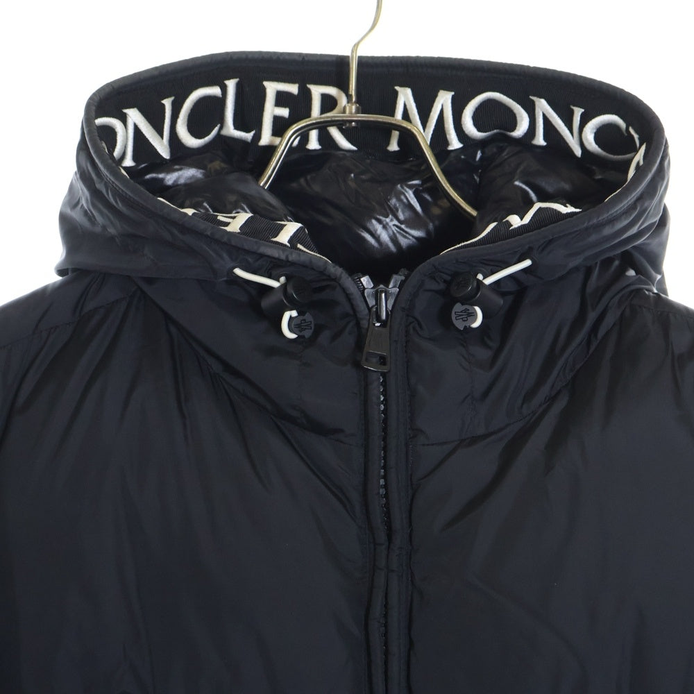 MONCLER(モンクレール) MONTCLA モンクラー ロゴフーデッドナイロンダウンジャケット ブラック F20911B56900