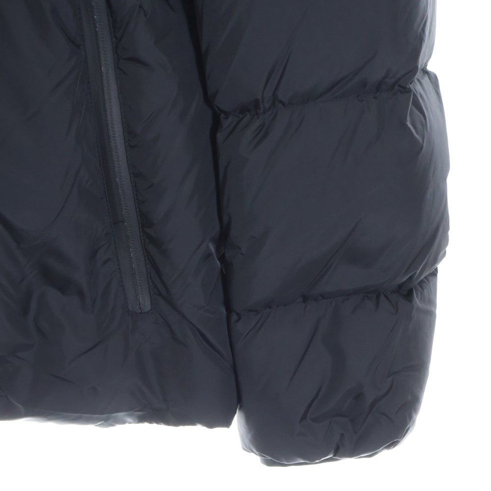 MONCLER(モンクレール) MONTCLA モンクラー ロゴフーデッドナイロンダウンジャケット ブラック F20911B56900