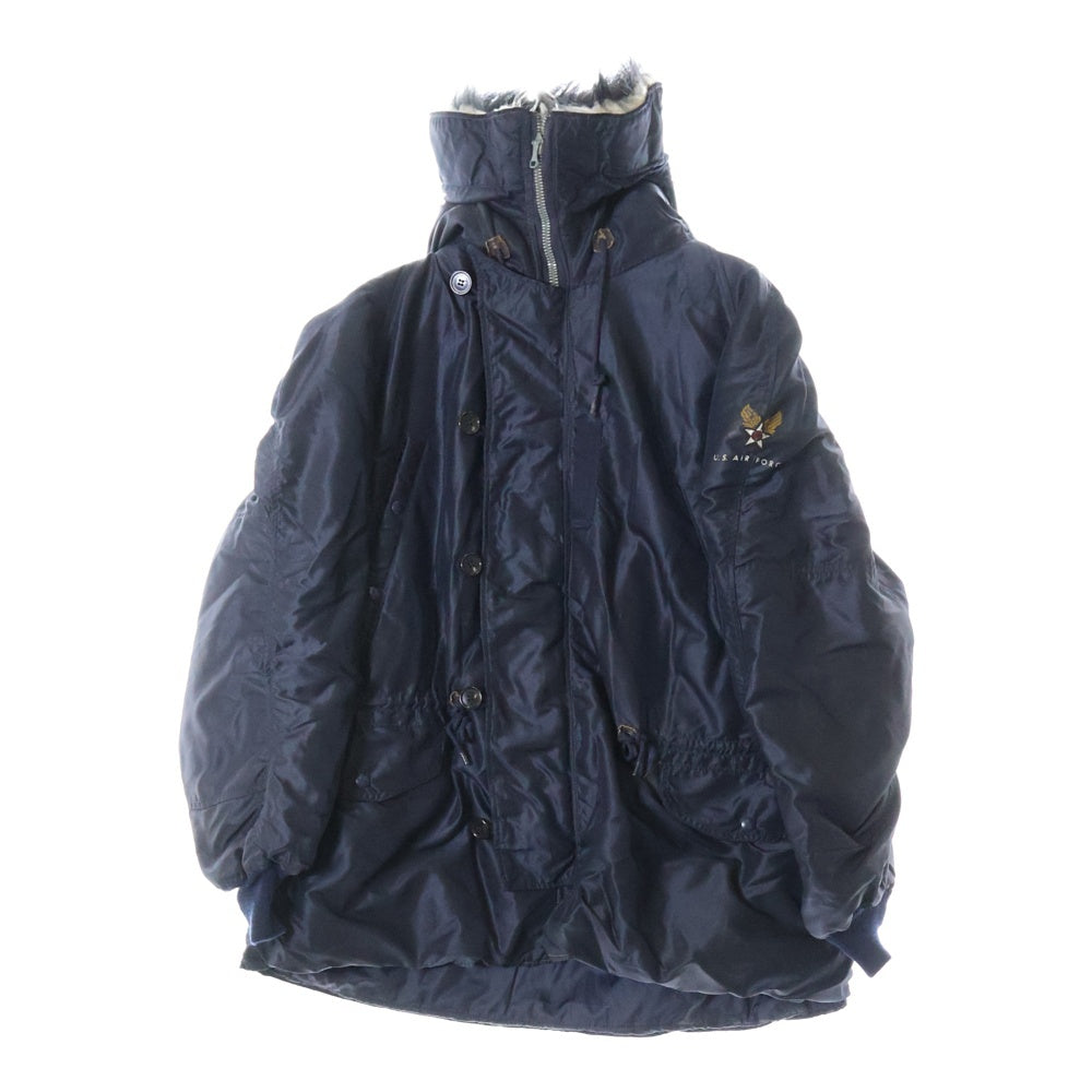 VINTAGE(ヴィンテージ) 50s USAF N TYPE N-3A FRUHAUF S.W.GARMENT .CO フライトファージャケット MIL-J-6279 ネイビー