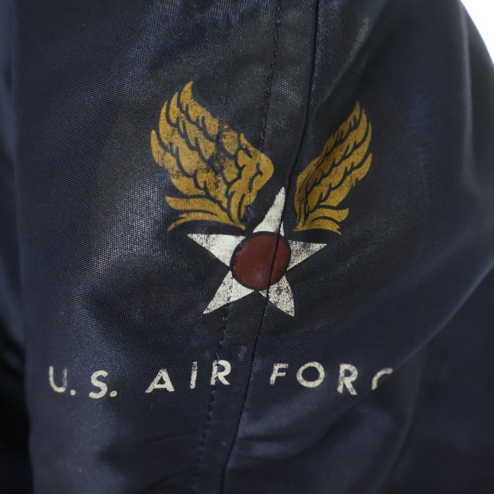 VINTAGE(ヴィンテージ) 50s USAF N TYPE N-3A FRUHAUF S.W.GARMENT .CO フライトファージャケット MIL-J-6279 ネイビー