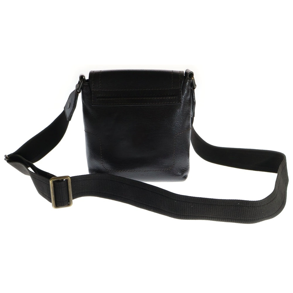 LOUIS VUITTON(ルイヴィトン) LVロゴ ユタ ユマ レザーショルダーバッグ M92995 ブラウン