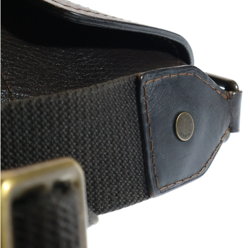 LOUIS VUITTON(ルイヴィトン) LVロゴ ユタ ユマ レザーショルダーバッグ M92995 ブラウン