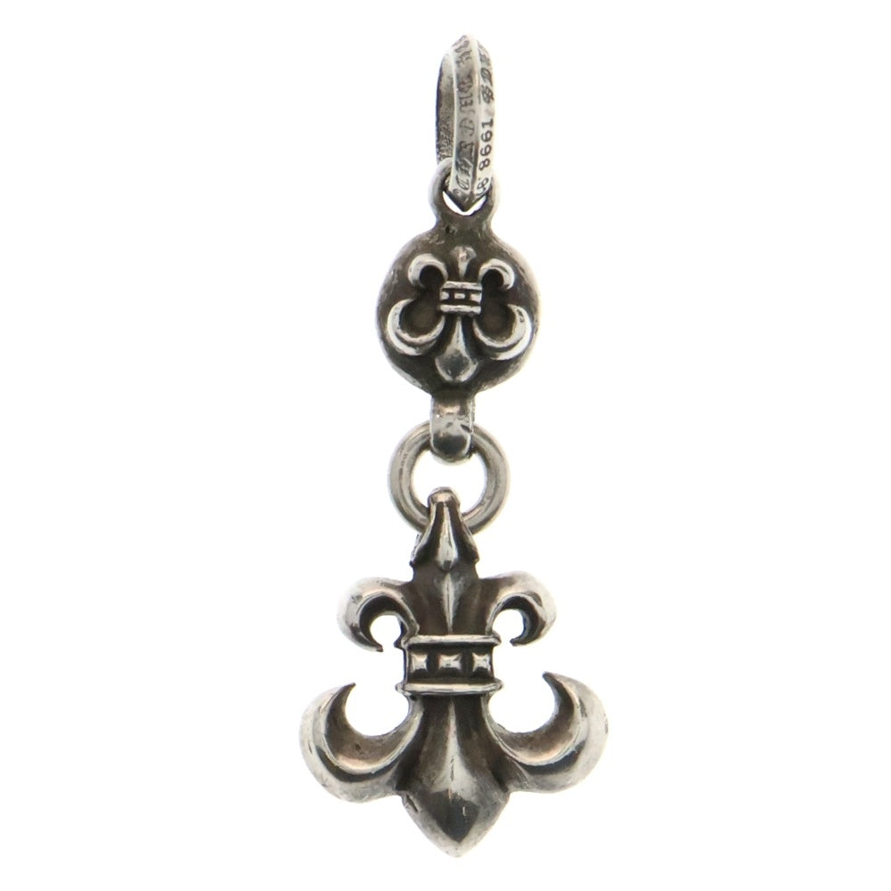 CHROME HEARTS(クロムハーツ) 1BALL BS FLEUR 1ボールBSフレアチャーム ペンダントトップ シルバー BCA198