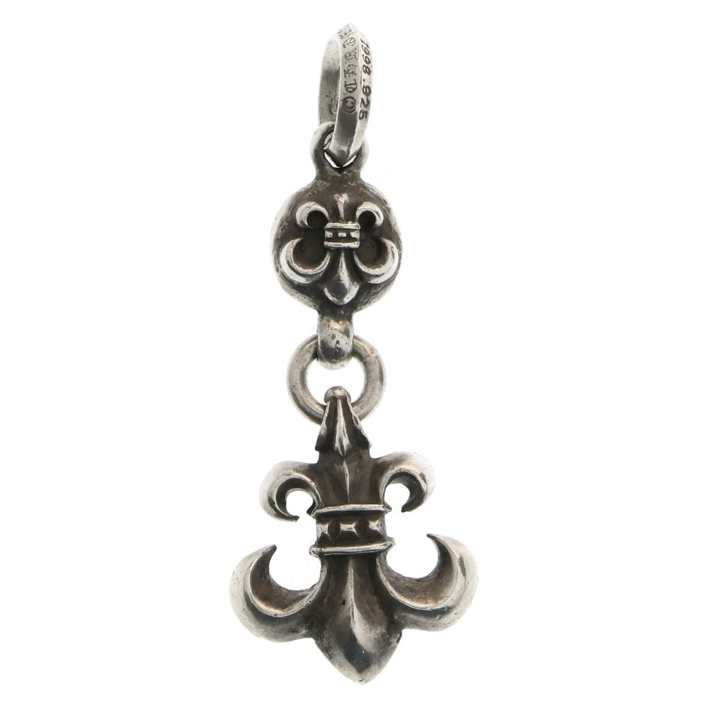 CHROME HEARTS(クロムハーツ) 1BALL BS FLEUR 1ボールBSフレアチャーム ペンダントトップ シルバー BCA198