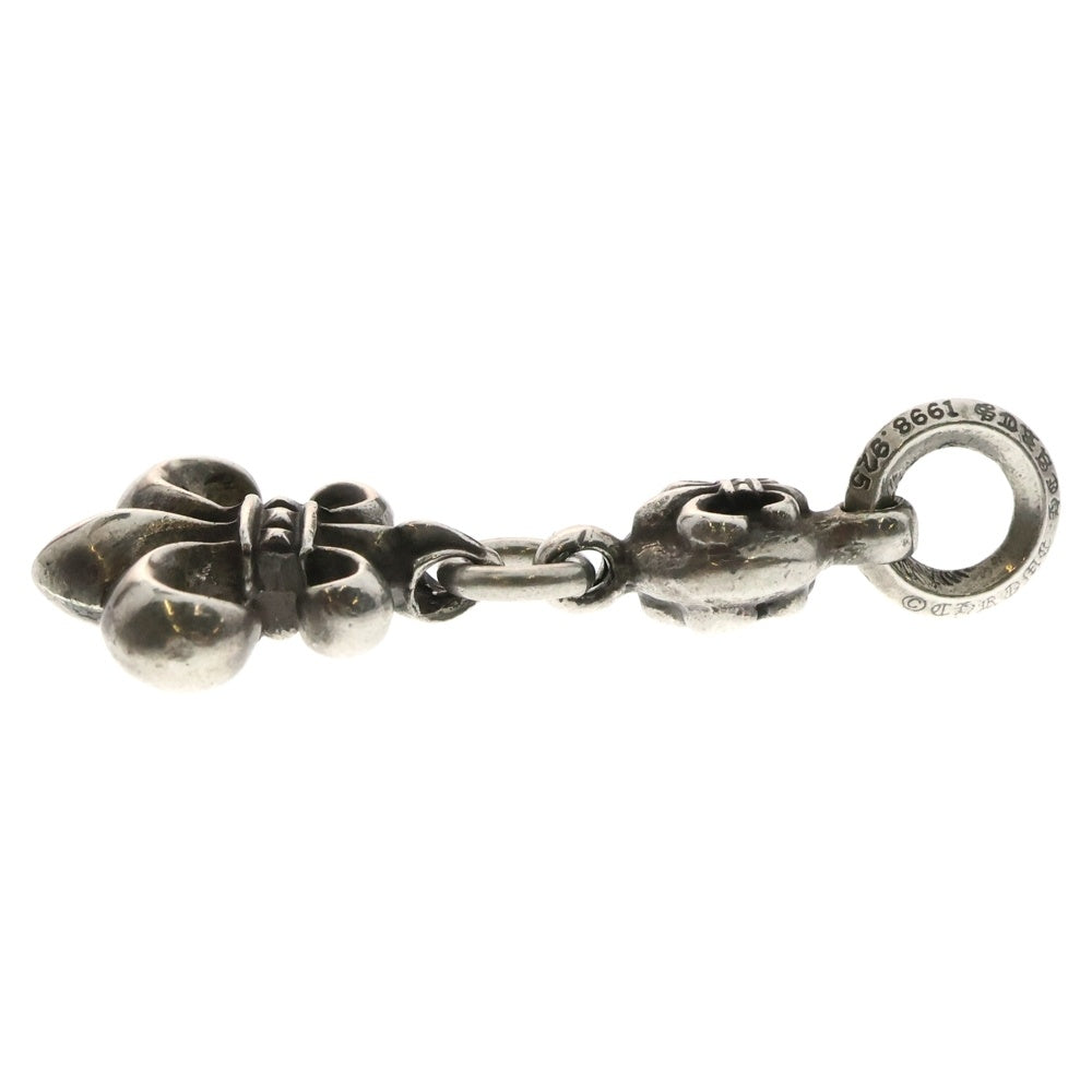 CHROME HEARTS(クロムハーツ) 1BALL BS FLEUR 1ボールBSフレアチャーム ペンダントトップ シルバー BCA198
