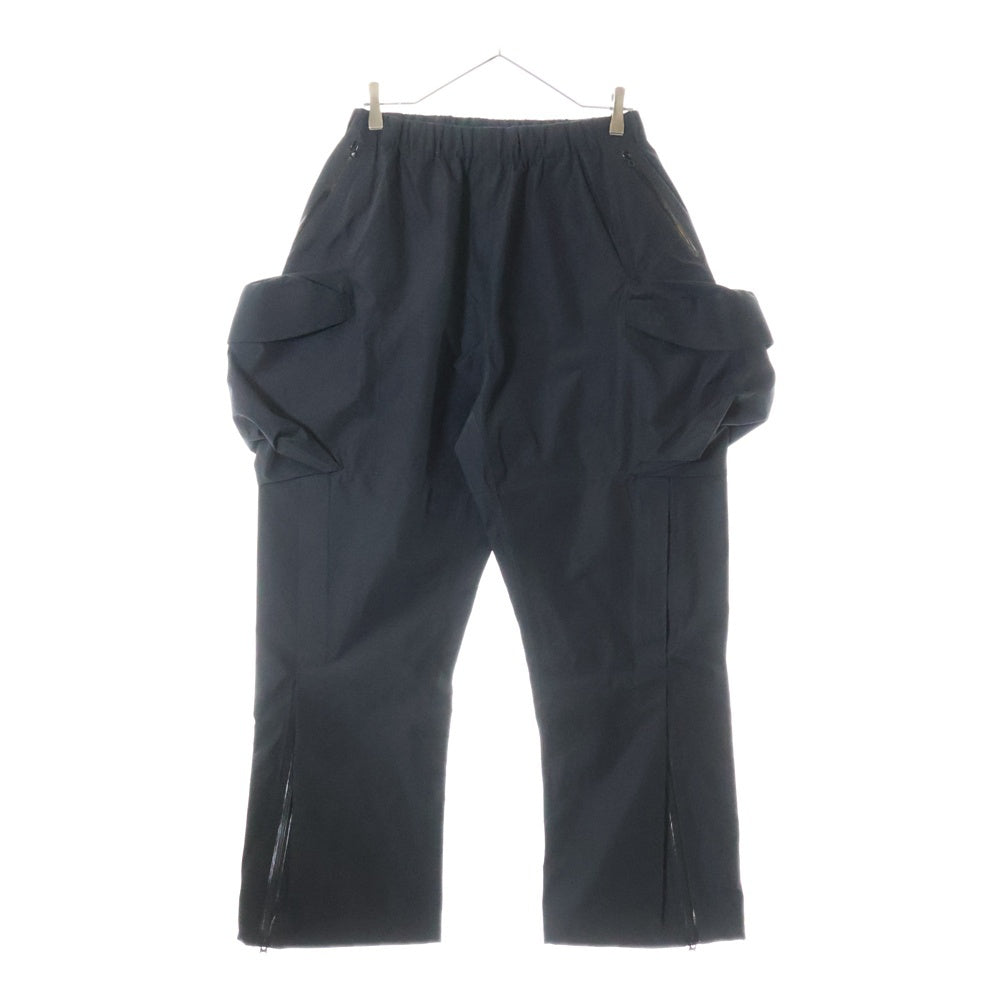 DINGYUN ZHANG(ディンユー チャン) 3D POCKET PANTS 3D ポケット ワイドパンツ DZ23-117002 ブラック