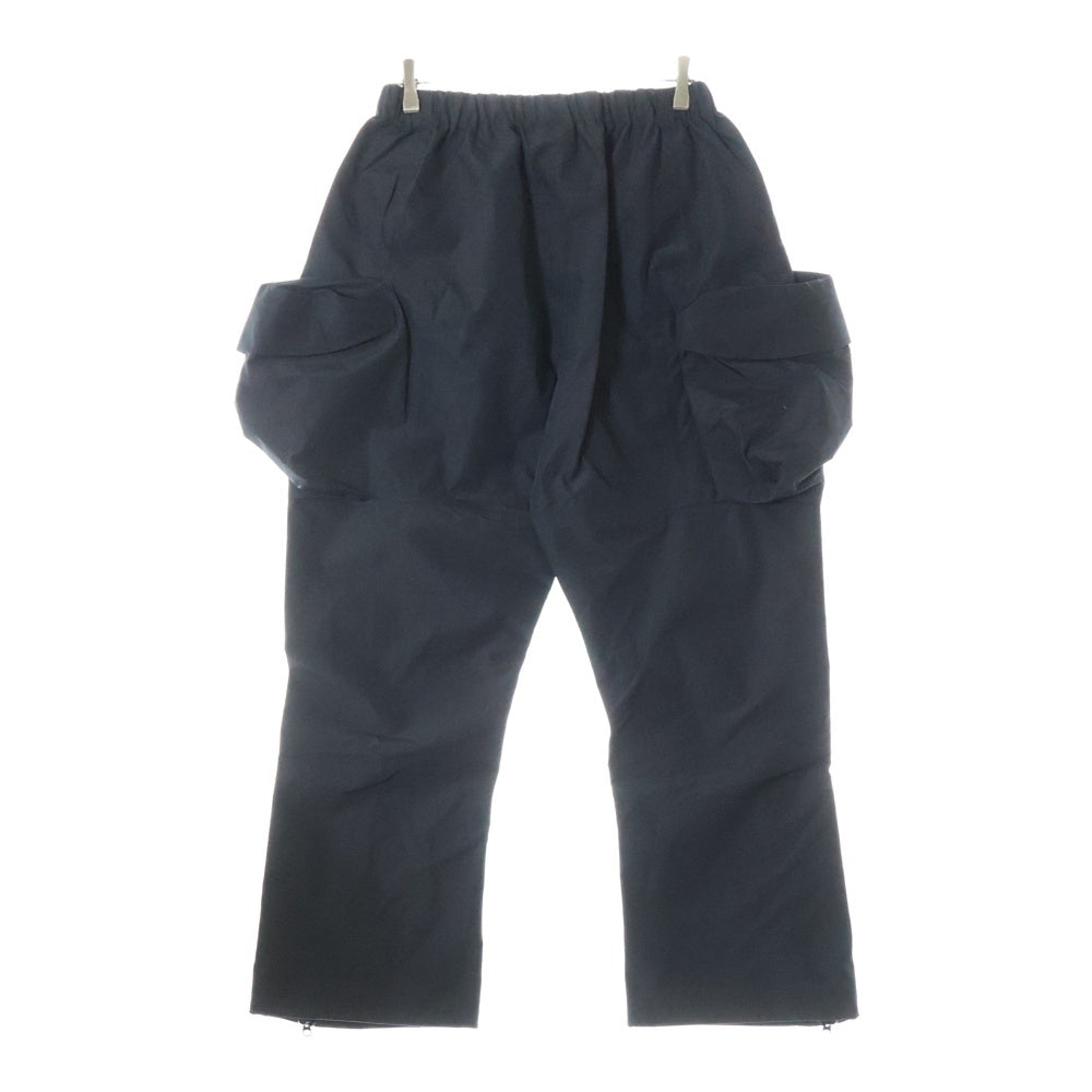 DINGYUN ZHANG(ディンユー チャン) 3D POCKET PANTS 3D ポケット ワイドパンツ DZ23-117002 ブラック