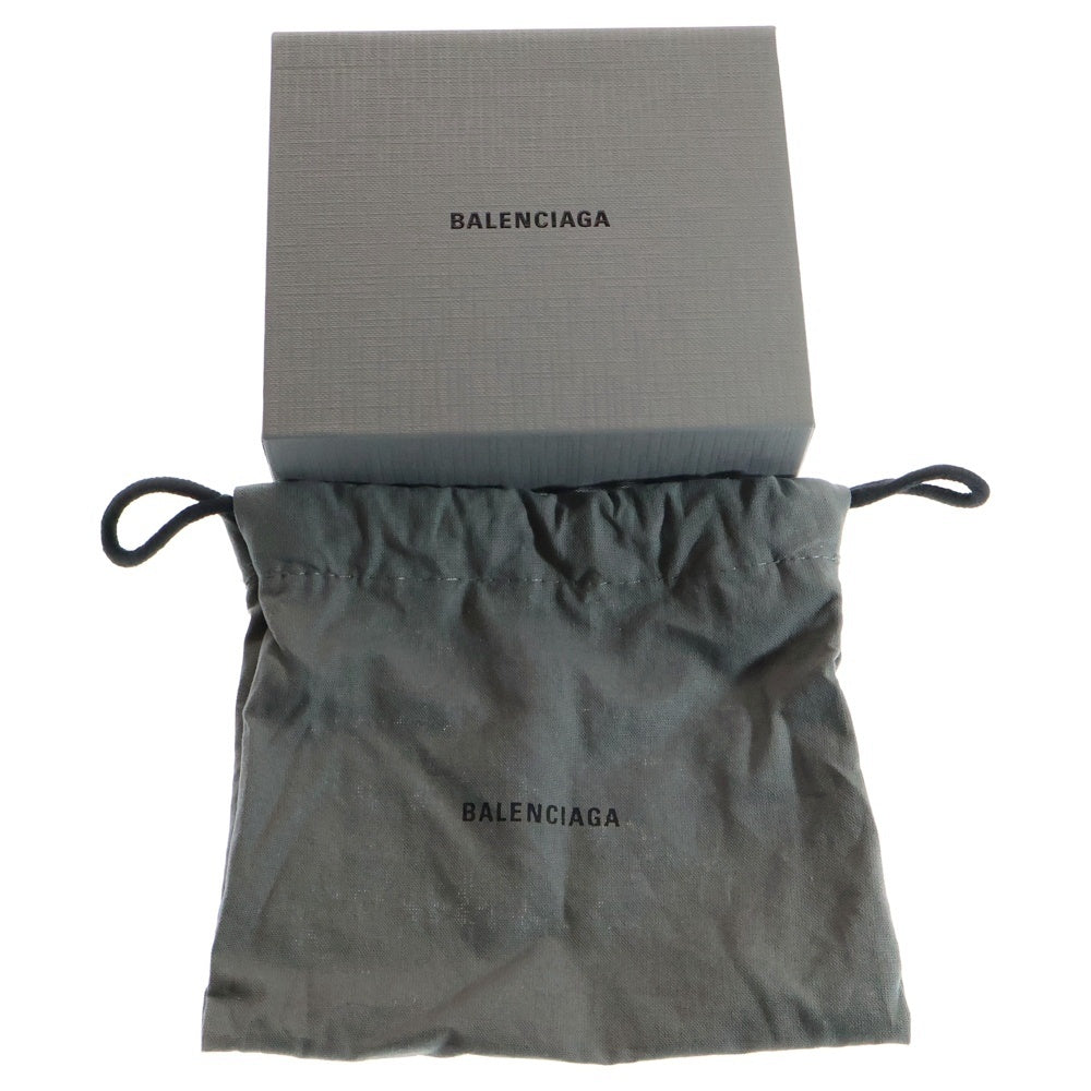 BALENCIAGA(バレンシアガ) Crush FL Co Card Holder クラッシュ カードケース ブラック