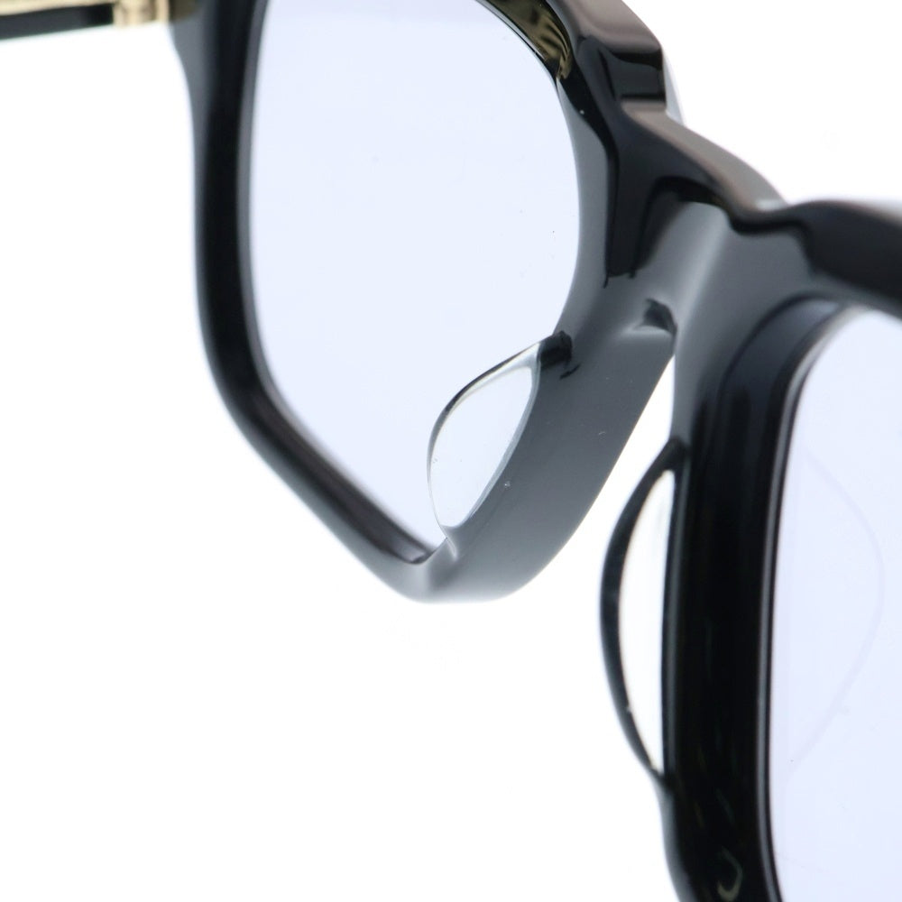 CHROME HEARTS(クロムハーツ) MIDIXATHRILL 1 CHプラス フレーム ウェリントンサングラス アイウェア 眼鏡 ブラック/ゴールド