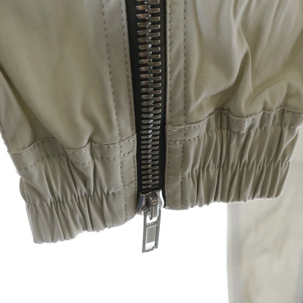 Rick Owens(リックオウエンス) 21SS Bauhaus Cargo Pants バウハウスカーゴパンツ トラックパンツ ジョガーパンツ 裾ジップ ドローコード ベージュRU21S6377-TE