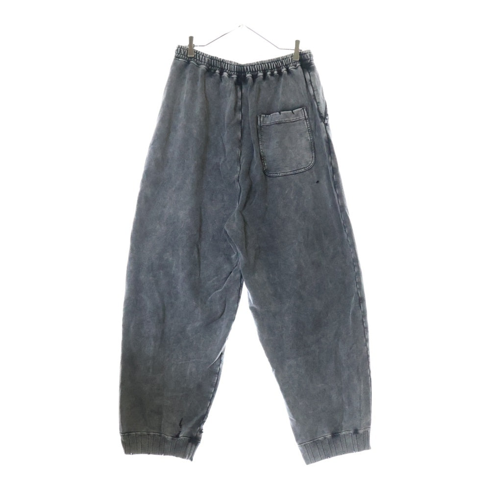 MAISON MIHARAYASUHIRO(メゾンミハラヤスヒロ) bleached pants ディストレストスウェットパンツ A14PT543 グレー