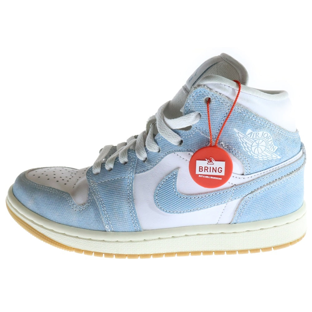 NIKE(ナイキ) AIR JORDAN 1MID DENIM&GRAYエアジョーダンワン ミッド HQ2005-100 デニム&グレー