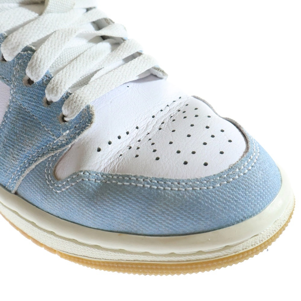 NIKE(ナイキ) AIR JORDAN 1MID DENIM&GRAYエアジョーダンワン ミッド HQ2005-100 デニム&グレー