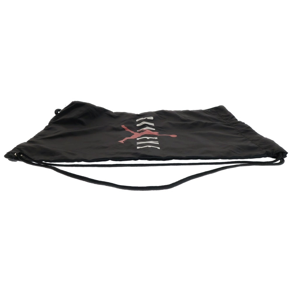 SUPREME(シュプリーム) 24AW ×Jordan Drawstring Bag ジョーダン ドローストリング バッグ ナップサック ブラック