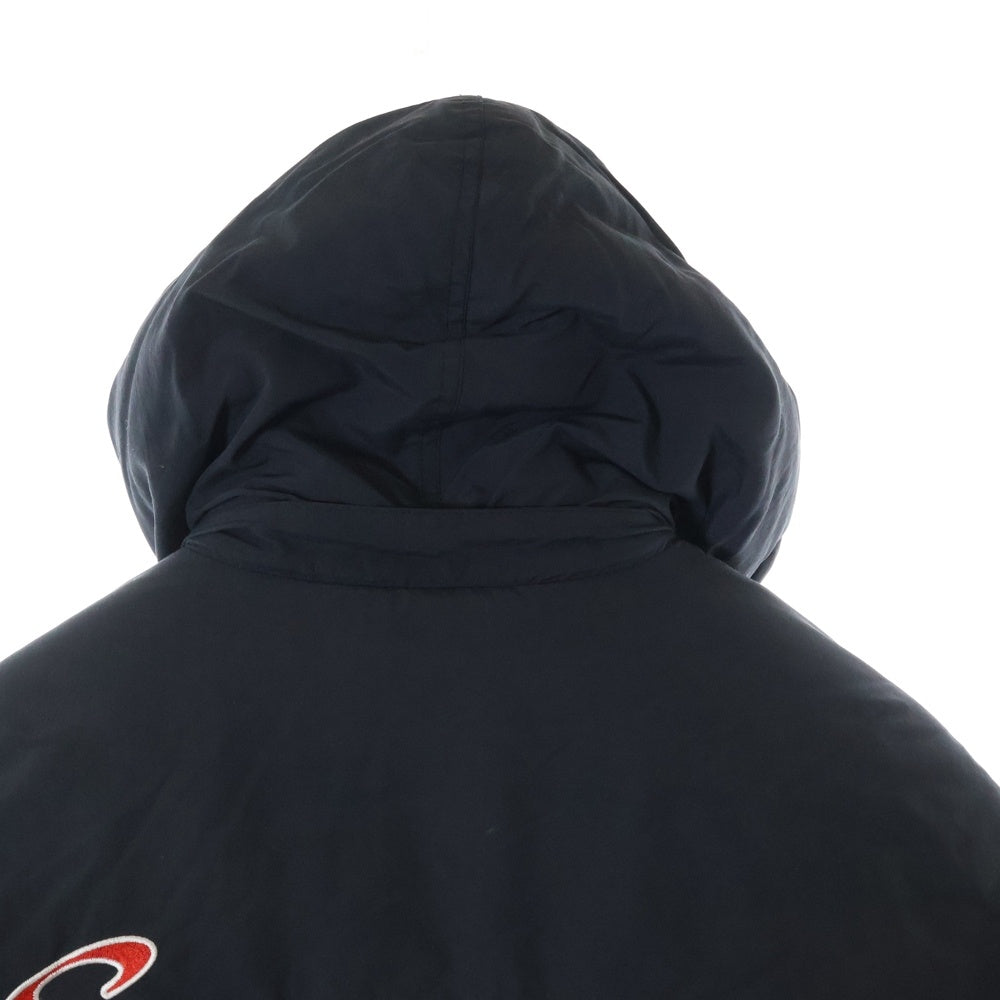 SUPREME(シュプリーム) 20SS TEAM PUFFY JYACKET ロゴ刺繍 ジップアップ ダウンジャケット ブラック