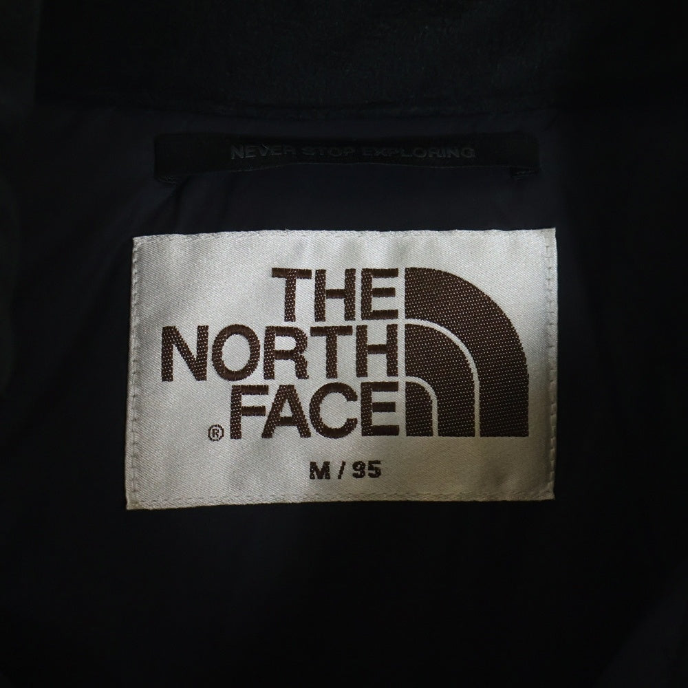 THE NORTH FACE(ザノースフェイス) NOVELTY NUPTSE DOWN JACKET ジップアップ レオパード ダウンジャケット NJ1DN51L ブラック