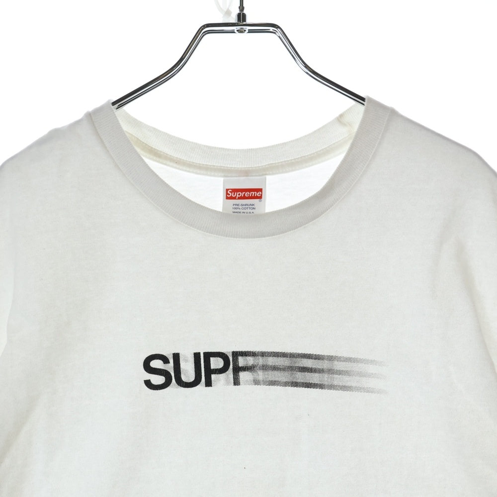 SUPREME(シュプリーム) 23SS Motion Logo Tee モーションロゴ 半袖Tシャツ カットソー ホワイト