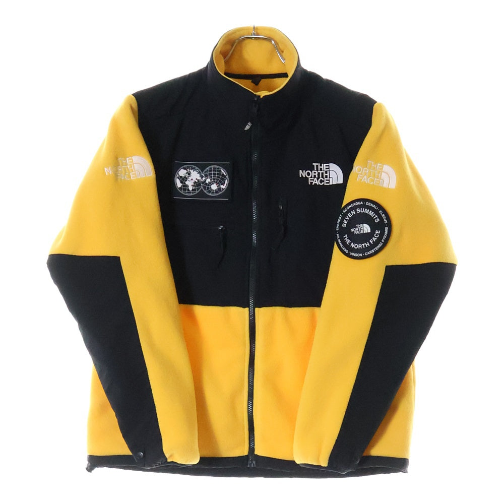 THE NORTH FACE(ザノースフェイス) SEVEN SUMMIT 95 RETRO DENALI JACKET ナイロン切り替え ジップアップフリースジャケット NF0A4N9D イエロー/ブラック