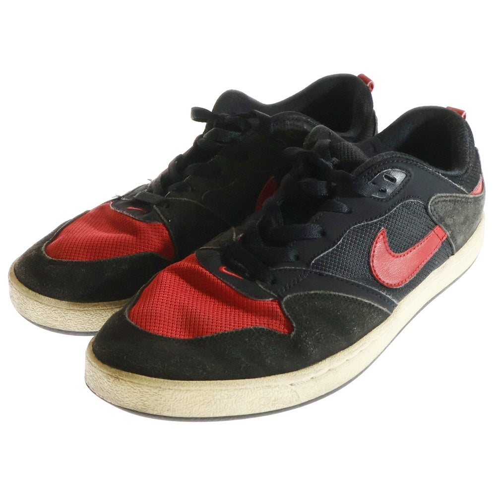 NIKE(ナイキ) ローカットスニーカー ブラック/レッド